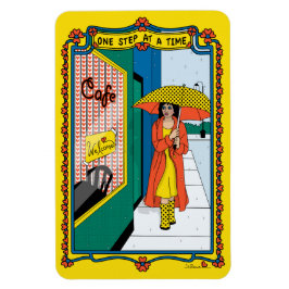 Imán Un paso en un refrigerador Time_B_4x6