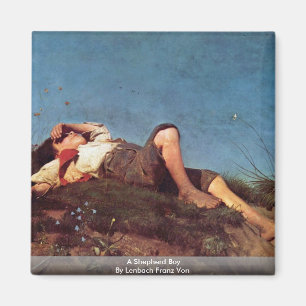 Imán Un Pastor De Lenbach Franz Von