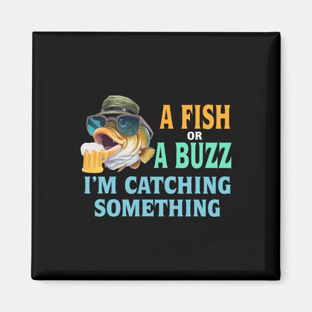 Imán Un pez o un rumor que estoy pescando (Frente)