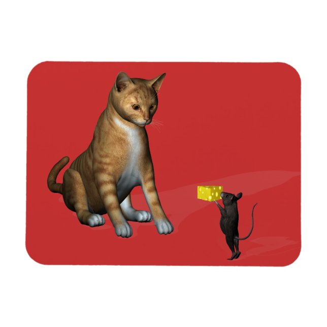 Imán ¿Un poco de queso? (Horizontal)