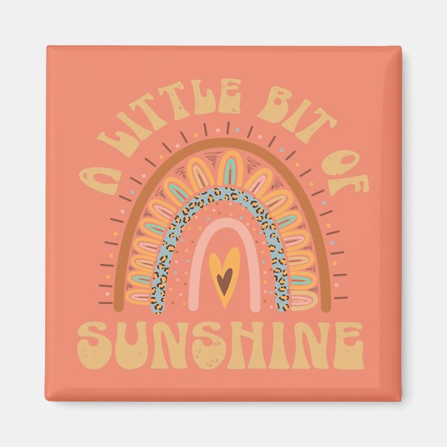 Imán Un poco de sol (Frente)