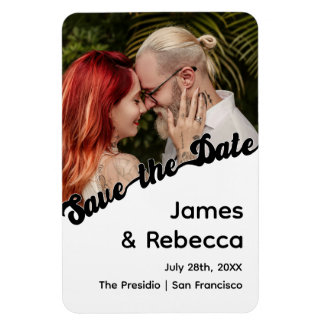 Imán Un poco retro boho Minimalista y extravagante text