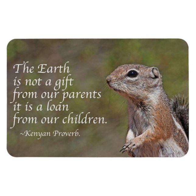 Imán Un préstamo de nuestros hijos (Horizontal)