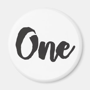 Imán Un primer cumpleaños arte primer cumpleaños Mi pri