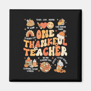 Imán Un profesor de Acción de Gracias, profesor agradec