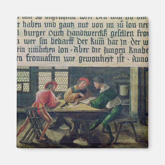 Imán Un profesor de escuela (Frente)