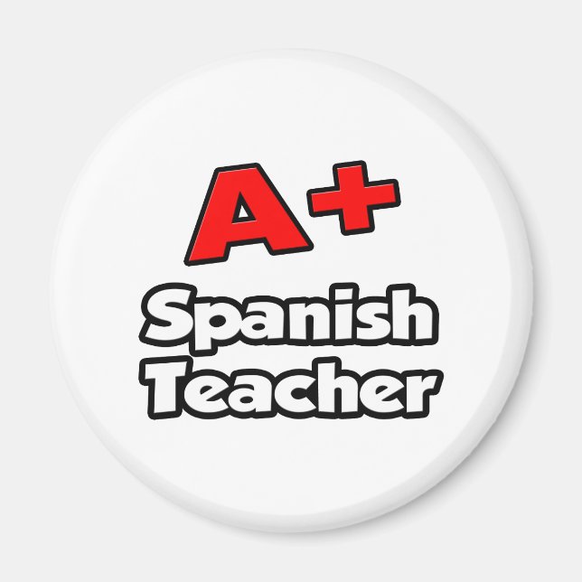 Imán Un profesor de español más (Frente)