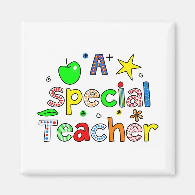 Imán Un profesor especial (Frente)