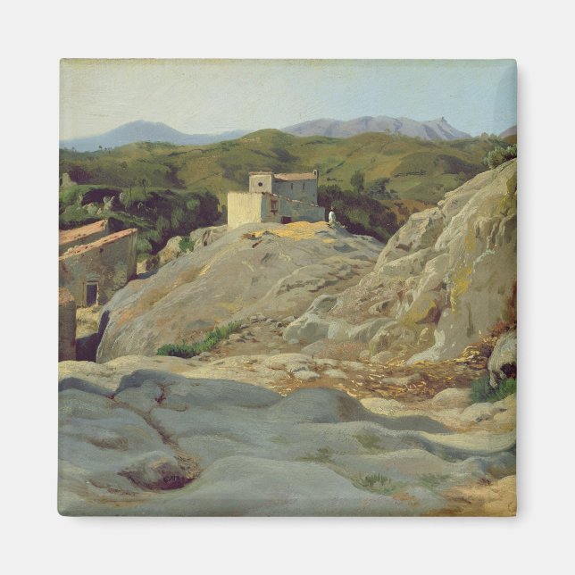 Imán Un pueblo en las montañas (Frente)