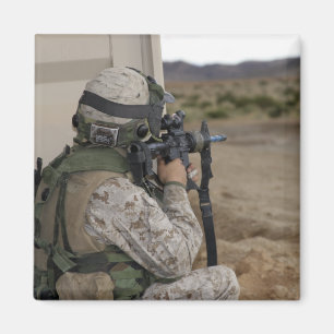 Imán Un reconocimiento de infantería