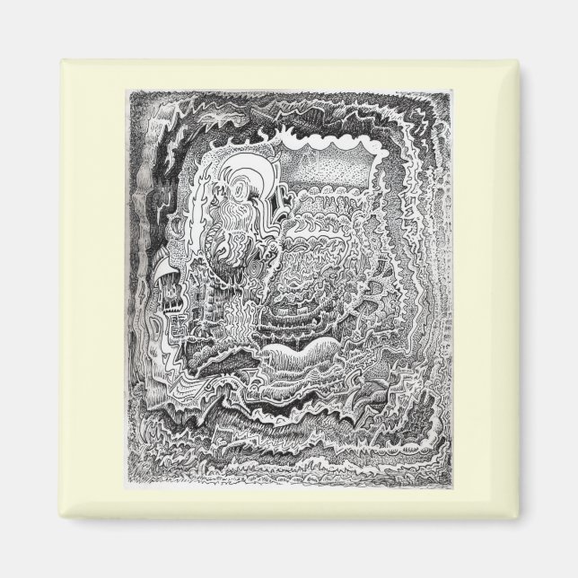 Imán Un recordatorio del viejo cerebro (Frente)