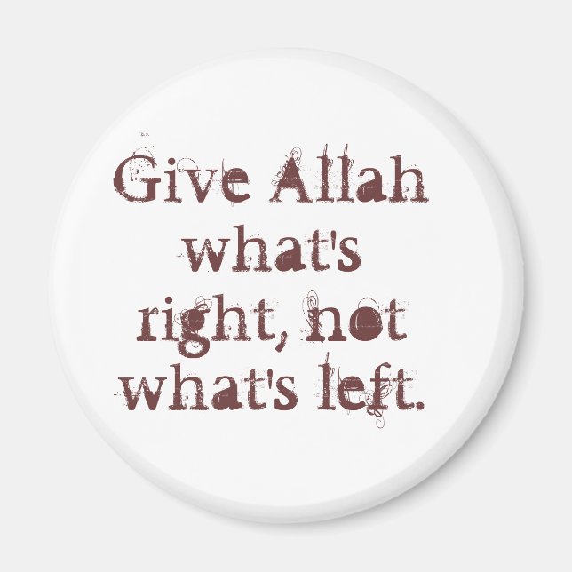 Imán Un recordatorio diario (Frente)