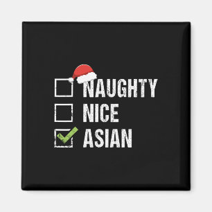 Imán Un regalo para los Navidades de Santa Hat en Asia
