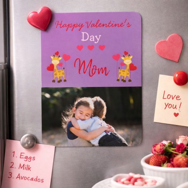 Imán Un regalo para mamá en El día de San Valentín (Subido por el creador)