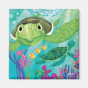 Imán Un rescate de la tortuga de mar