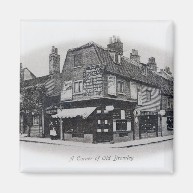 Imán Un rincón de Old Bromley (Frente)