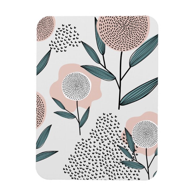 Imán Un rosa (Vertical)