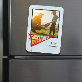 Imán Un simple y simple día del padre, el mejor padre d