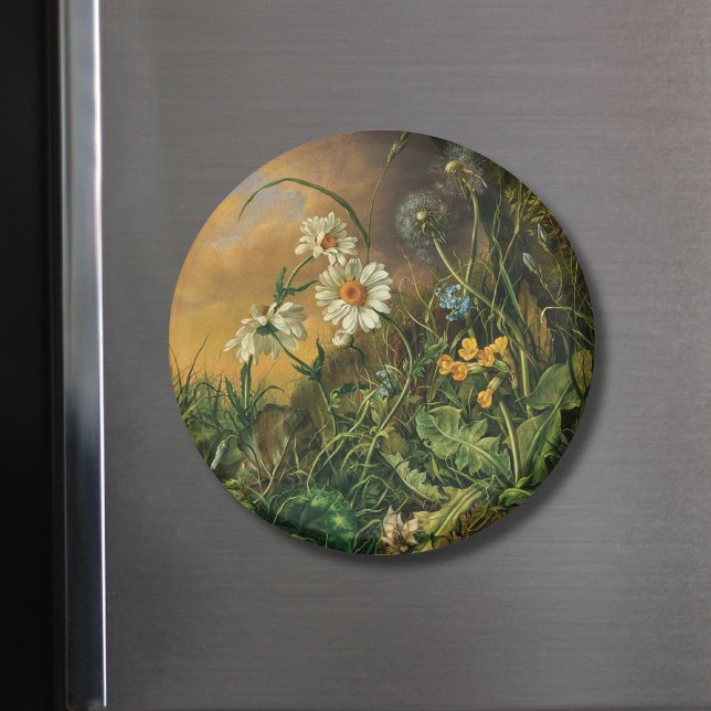 Imán Un suelo del bosque con margaritas, prímulas, ... (Subido por el creador)