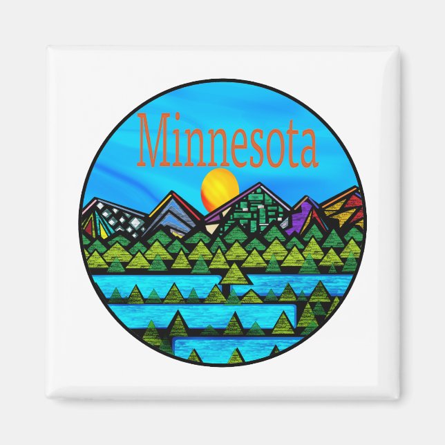 Imán Un sueño minnesota (Frente)