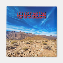 Imán Un terreno montañoso omaní