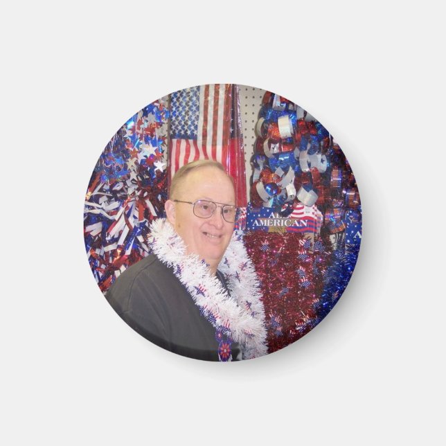 Imán Un tipo americano (Frente)