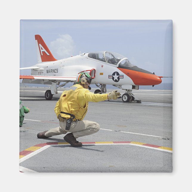 Imán Un tirador a bordo del portaaviones (Frente)