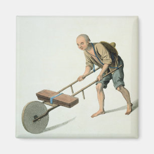 Imán Un trabajador, platea 27 "del traje de China",