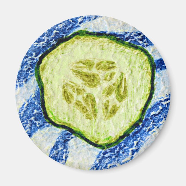 Imán Un trozo de verano (Frente)