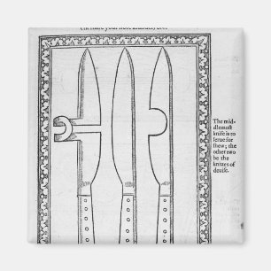 Imán Un truco del cuchillo