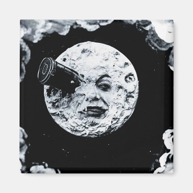Imán Un viaje a la luna (Frente)