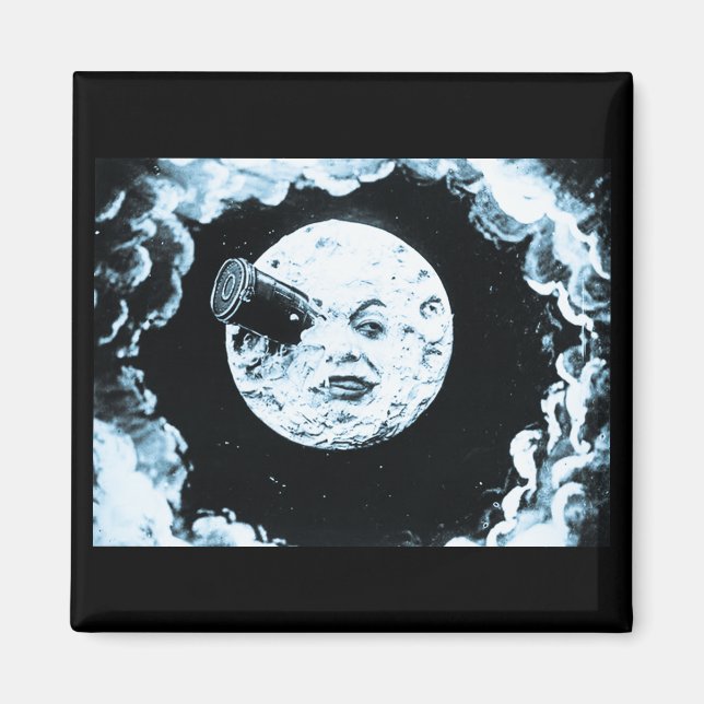 Imán Un viaje a la luna (Frente)