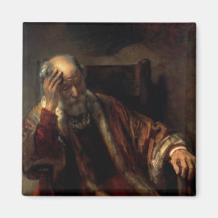 Imán Un viejo hombre en una butaca