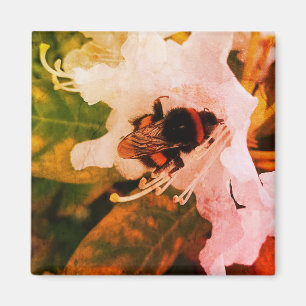 Imán Una abeja - parte de la serie de insectos