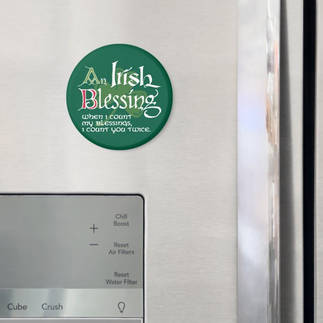 Imán Una bendición irlandesa (In situ (nevera))