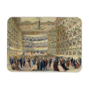 Imán Una bola enmascarada en el teatro de Fenice,