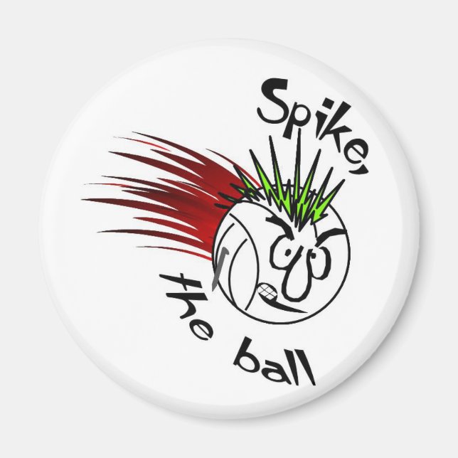 Imán Una bola llamada Spike (Frente)