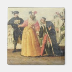 Imán Una bomba de arte Dell'Arte antes de un renacimien
