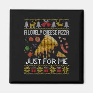 Imán Una Bonita pizza de queso sólo para mí, Chris