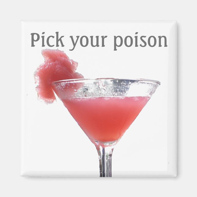 Imán Una brindis por la hora feliz (Frente)