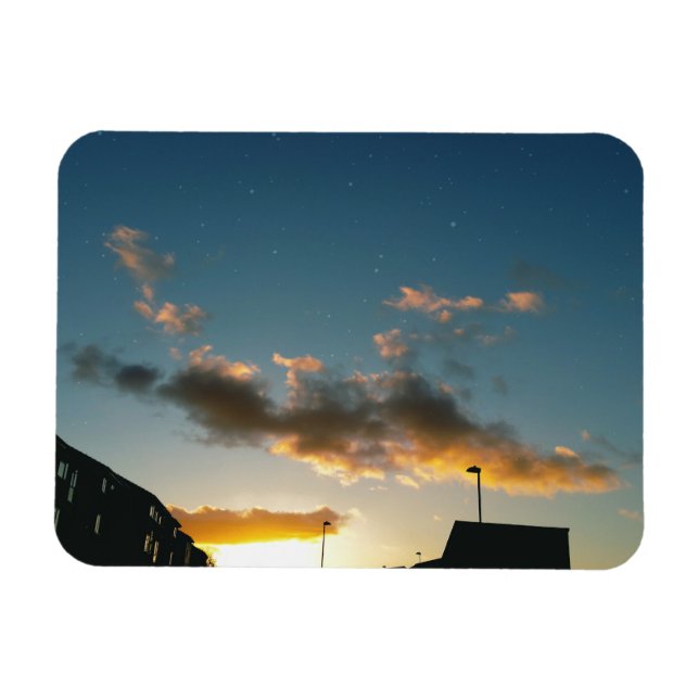 Imán Una calle coronada de estrellas (Horizontal)