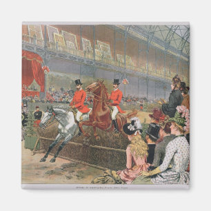 Imán Una carrera de caballos, 1886