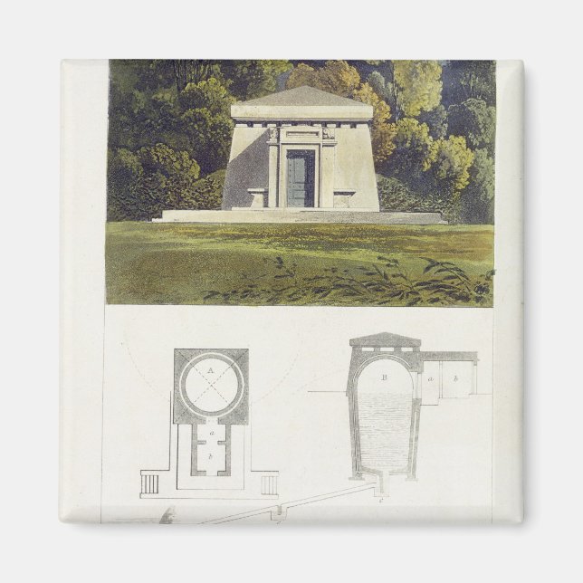 Imán Una casa helada, del repositorio de artes de Acker (Frente)