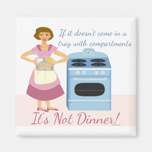 Imán Una cena congelada significa cena
