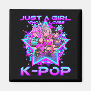 Imán Una chica que ama a las niñas de k-pop cumpleaños