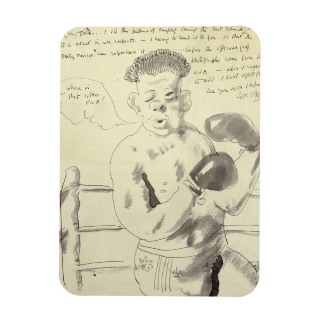 Imán Una colección de ocho cartas ilustradas a su F (Vertical)