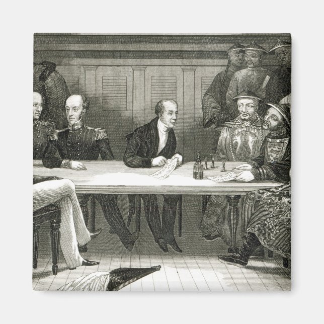 Imán Una conferencia en Chusan (Frente)