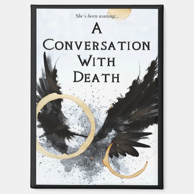 Imán Una conversación con la muerte (Anverso)