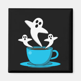 Imán Una copa de café para fumar fantasma