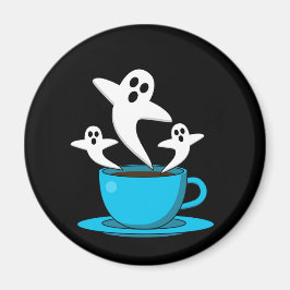 Imán Una copa de café para fumar fantasma